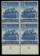 3. REICH 1940 Nr 758 Postfrisch VIERERBLOCK URA X77FFB2 - Unused Stamps