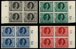 3. REICH 1943 Nr 844-849 Postfrisch VIERERBLOCK X780316 - Neufs