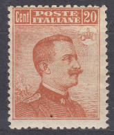 ITALIA - 1916 - Yvert 103 Nuovo MH, Con Piccolo Foro, Seconda Scelta. - Afgestempeld