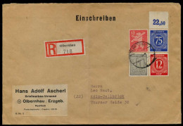 SBZ WESTSACHSEN Nr 131 U.a. BRIEF MIF X797976 - Other & Unclassified