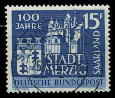 SAAR OPD 1957 Nr 401 Zentrisch Gestempelt X79CA0A - Used Stamps