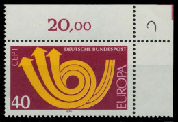 BRD BUND 1973 Nr 769 Postfrisch ECKE-ORE X7FF7B2 - Ongebruikt