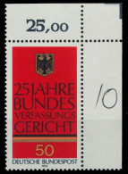 BRD 1976 Nr 879 Postfrisch ECKE-ORE X80369E - Ongebruikt