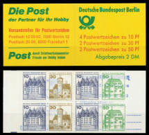 BERLIN MARKENHEFTCHEN Nr MH 11dcoZ Postfrisch S638856 - Markenheftchen