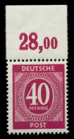 KONTROLLRAT ZIFFERN Nr 929a P OR Ndgz Postfrisch ORA X82CA16 - Sonstige & Ohne Zuordnung