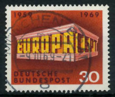 BRD BUND 1969 Nr 584 Zentrisch Gestempelt X832026 - Gebraucht