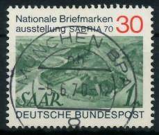 BRD 1970 Nr 619 Zentrisch Gestempelt X832B92 - Oblitérés