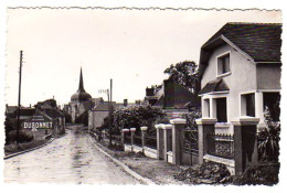 S22-015 Poulaines - L'Eglise, Vue De La Route De Vatan - Sonstige & Ohne Zuordnung