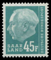 SAAR OPD 1957 Nr 421 Postfrisch S827A8E - Unused Stamps