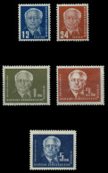 DDR DS WILHELM PIECK Nr 251-255 Postfrisch X8961D6 - Unused Stamps