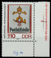 DDR 1990 Nr 3305 Postfrisch ECKE-URE X0E8C16 - Ungebraucht