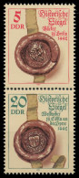 DDR ZUSAMMENDRUCK Nr SZd266 Postfrisch SENKR PAAR SC49752 - Se-Tenant