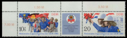 DDR ZUSAMMENDRUCK Nr WZd589 Postfrisch 3ER STR ECKE-OLI X195F86 - Zusammendrucke