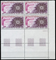 FRANKREICH 1975 Nr 1921Lu Postfrisch VIERERBLOCK ECKE-U X61EE0A - Unused Stamps