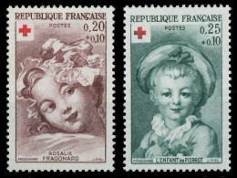 FRANKREICH 1962 Nr 1418-1419 Postfrisch S263FA6 - Unused Stamps