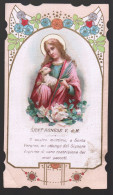 ANTICO SANTINO - S.AGNESE - HOLY CARD - IMAGE PIEUSE - HEILIGE (H904) - Devotion Images