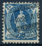 SCHWEIZ STEHENDE HELVETIA Nr 89Cb Gestempelt X6AA72A - Used Stamps