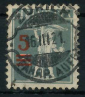 SCHWEIZ 1921 Nr 158II Zentrisch Gestempelt X6C2C76 - Used Stamps