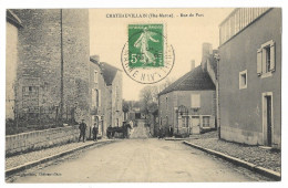 CPA 52 CHATEAUVILLAIN Rue Du Parc - Chateauvillain