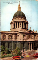 30-5-2024 (6 Z 31) UK (older Colorised)  Posted To Australia 1959   - London - St Paul's Cathedral - Eglises Et Cathédrales
