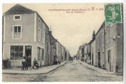 CPA 52 CHATEAUVILLAIN Rue De Penthièvre - Chateauvillain