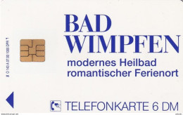 GERMANY - Bad Wipfen(O 143), Tirage 1000, 07/93, Mint - O-Series: Kundenserie Vom Sammlerservice Ausgeschlossen