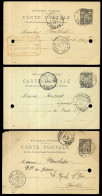 (Lot De 3) CPA (Entier Postal Commercial) M. SALMON Ainé 85 CHALLANS à MONTHULET LA-ROCHE-sur-YON Vendée * Agriculture - Challans