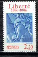 Centenaire De L'érection De La Statue De La Liberté à New-York (émission Conjointe Avec Les Etats-Unis) - Ungebraucht