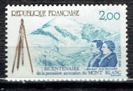 Bicentenaire De La 1ère Ascension Du Mont-Blanc Par Le Guide Balmat Et Le Docteur Paccard - Ongebruikt