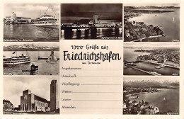 1000 Grüsse Aus FRIEDRICHSHAFEN Am Bodensee - Friedrichshafen