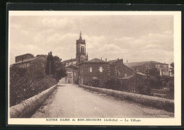CPA Notre Dame De Bon-Secours, Le Village  - Other & Unclassified