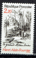 Centenaire De La Naissance De Henri Alain-Fournier - Unused Stamps