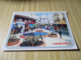 Casablanca (Maroc).Avenue Du Prince Moulay Abdellah - Carte Animée. - Casablanca