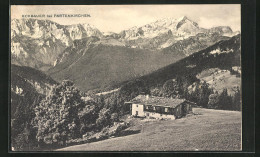 AK Partenkirchen, Gasthaus Eckbauer  - Autres & Non Classés