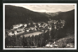 AK St. Blasien / Schwarzwald, Blick V. Weissenstein  - St. Blasien