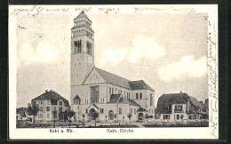 AK Kehl A. Rh., Katholische Kirche  - Kehl