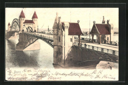AK Bonn, Blick Zur Rheinbrücke  - Bonn