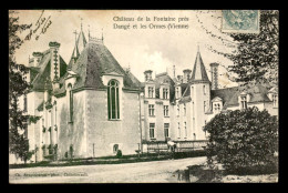 86 - CHATEAU DE LA FONTAINE - Autres & Non Classés