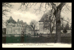 17 - SAINT-PORCHAIRE - LE CHATEAU ET LE DONJON DE LA ROCHE-COURBON - Autres & Non Classés