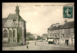 50 - PERIERS - L'EGLISE ET LA PLACE DU MARCHE - Autres & Non Classés