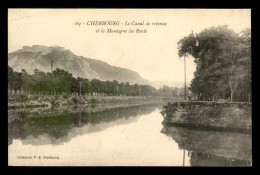 50 - CHERBOURG - LE CANAL DE RETENUE ET LA MONTAGNE DU ROULE - Cherbourg
