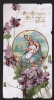 ANTICO SANTINO -  MADONNA - MARIA SANTISSIMA SALUTE DEGLI INFERMI - HOLY CARD - IMAGE PIEUSE - HEILIGE (H907) - Images Religieuses