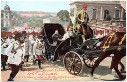 TURKEY 1908. Postal Card Of The Sultan After The Proclamation Of The Constitution - Türkei