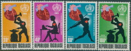 Togo 1972 SG872-875 World Heart Month Set MNH - Togo (1960-...)