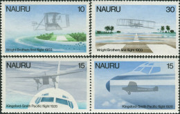 Nauru 1978 SG200-203 Flight Aircraft Set MNH - Nauru