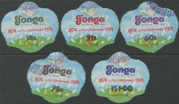 Tonga 1974 SG493-497 UPU Centenary Airmails Set FU - Tonga (1970-...)