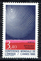 Conférence Mondiale De L'Energie à Cannes - Unused Stamps