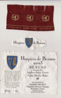 Etiquette, Millésime Et Partie De Capsule HOSPICES DE BEAUNE " BEAUNE 1er Cru 2003 " Cuvée Nicolas Rolin (3257)_ev679 - Bourgogne