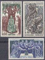 FRANCE - 1967 -  Serie Completa Nuova MNH: Yvert 1537/1539; 3 Valori. - Ongebruikt