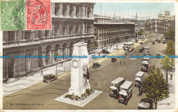 R649166 London. The Cenotaph And Whitehall. Valentine. Carbo Colour - Other & Unclassified